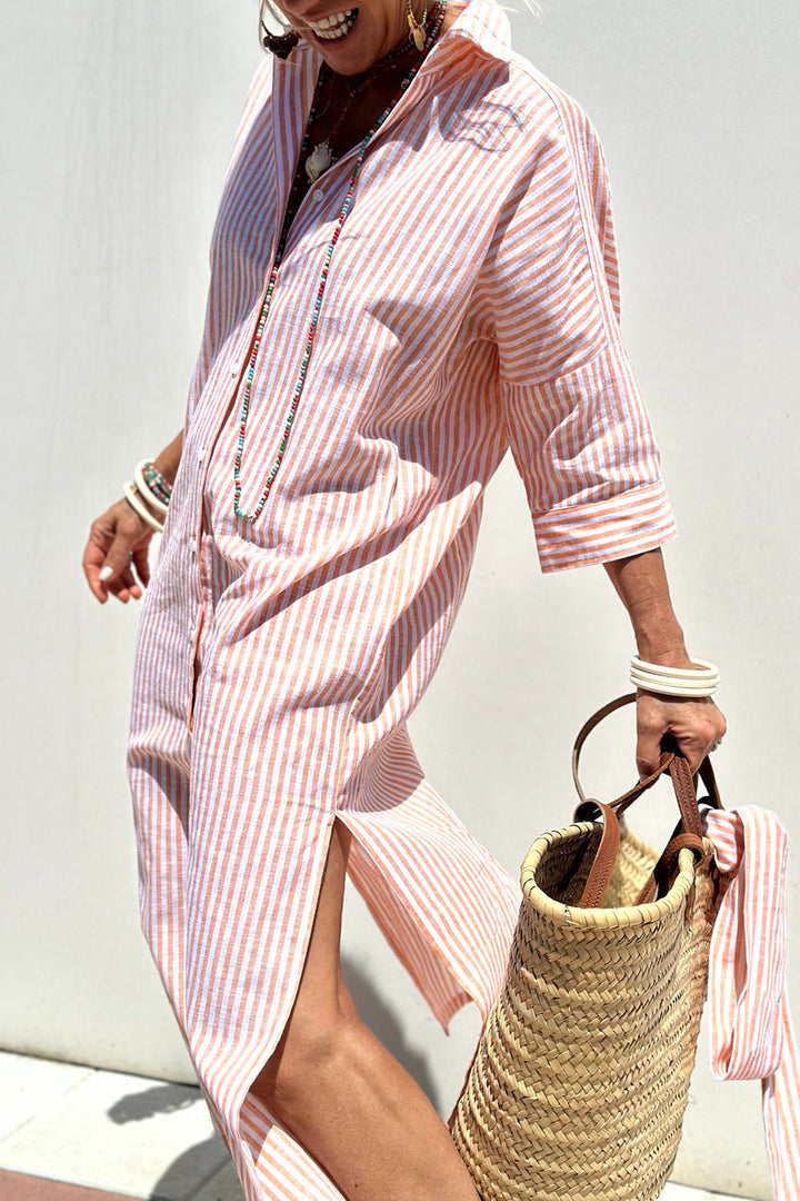 Striped Shirt Dress "Eliza"
