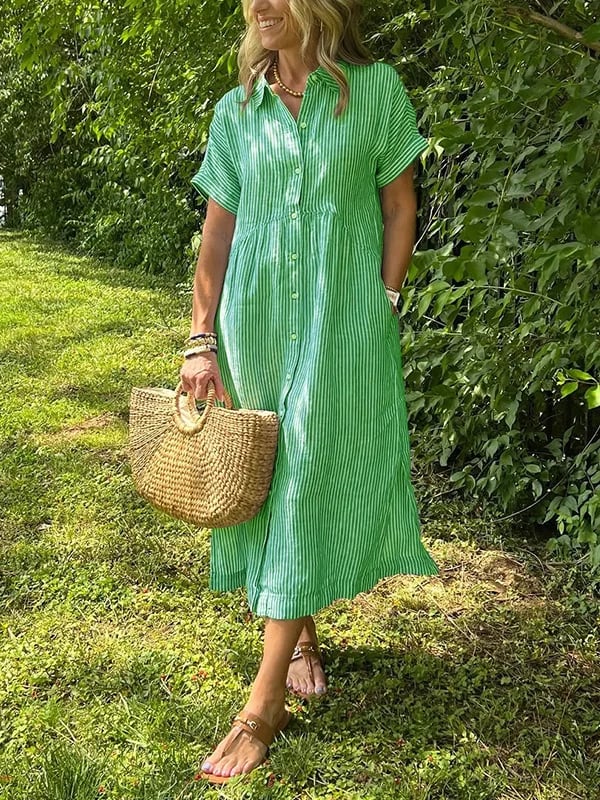 Striped Dress "Rubya"