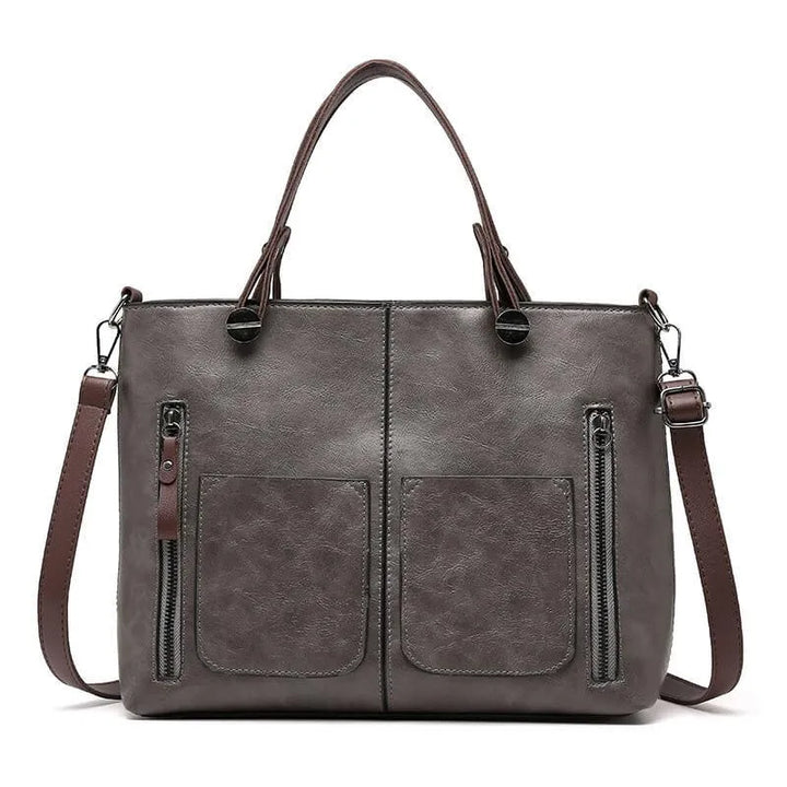 Leather Shoulder Bag "Julia"