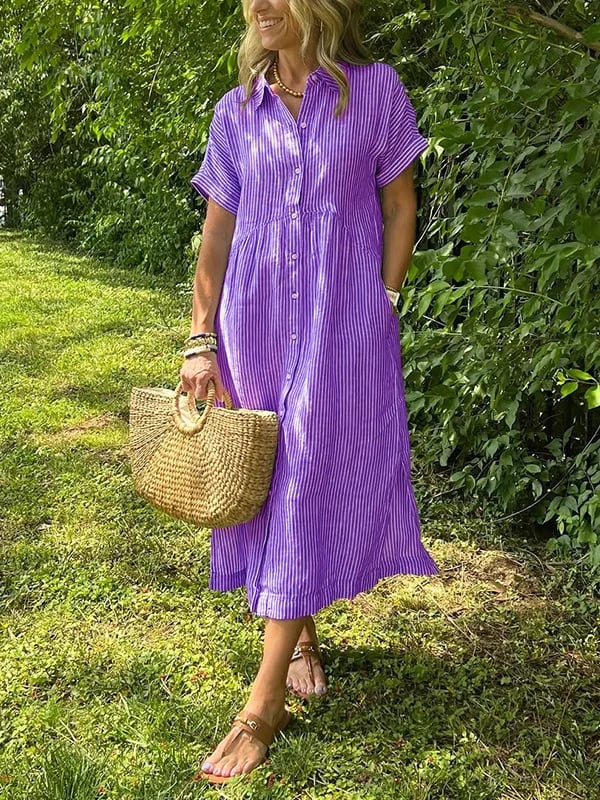 Striped Dress "Rubya"
