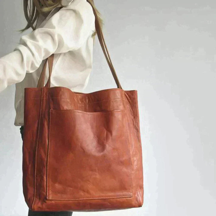 Leather Shoulder Bag "Laila"
