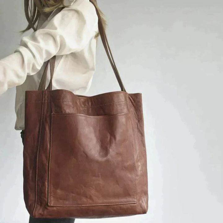 Leather Shoulder Bag "Laila"