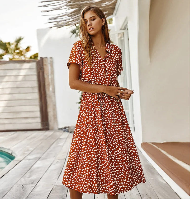 Cotton Dress "Veronica"