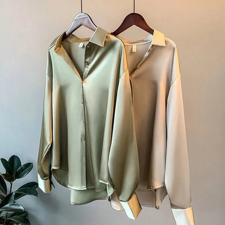 Satin Blouse "Taylor"