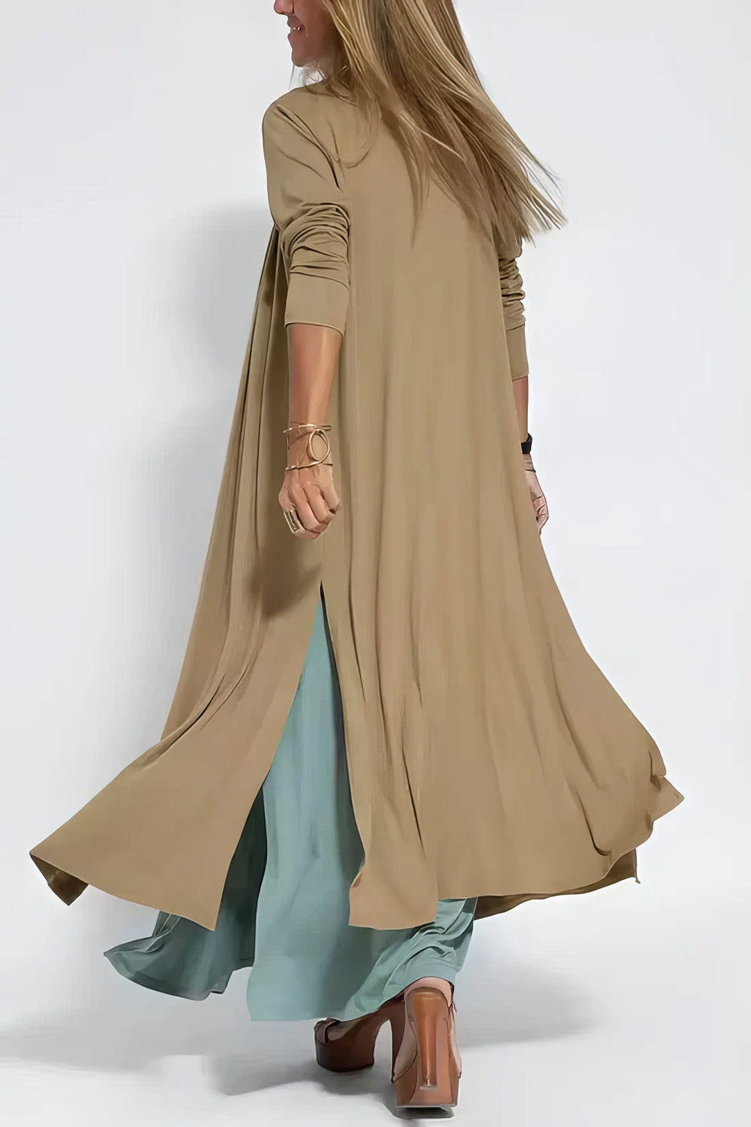 Long Dress "Mai" + Free Cardigan