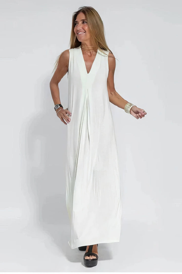 Long Dress "Mai" + Free Cardigan